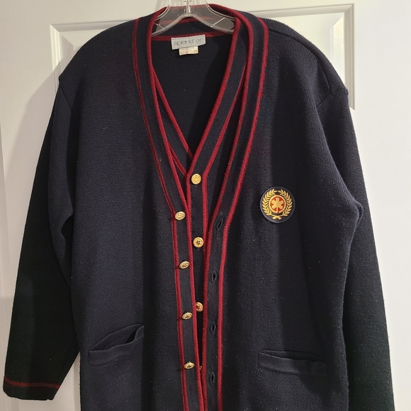 RARE FIND! Vintage, Air Canada cardigan with vest - Picture 2 of 8